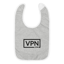 Load image into Gallery viewer, Embroidered Baby Bib